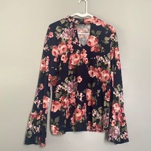 Floral blouse